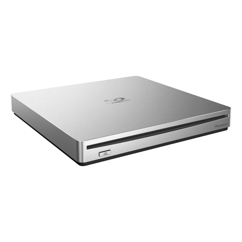 Unidade Blu-ray Pioneer BDR-XS07S externa prateada USB 3.2